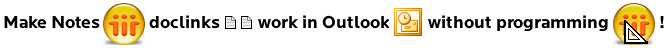 CoexLinks - Notes doclinks in MS Outlook